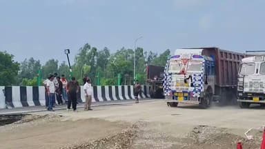 लखनऊ कानपुर एक्सप्रेस वे के हालात