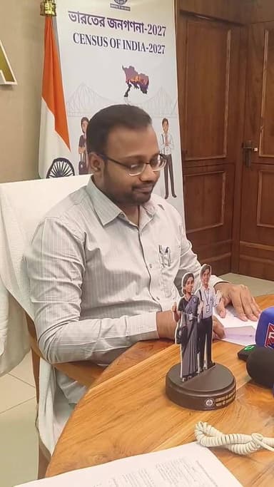 কিভাবে জনগণনায় অংশগ্রহণ করবেন, সাংবাদিক সম্মেলনে জানালেন নদীয়ার জেলা শাসক শ্রীকান্ত পল্লী