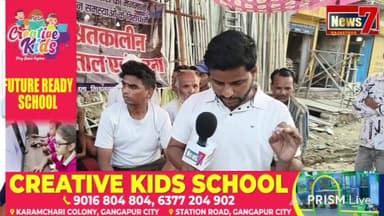 #live मंडावरा रोड़ की समस्या को लेकर भूख हड़ताल पर बैठे समाज सेवी #hindauncity #News7 #todaylive #todaynews
