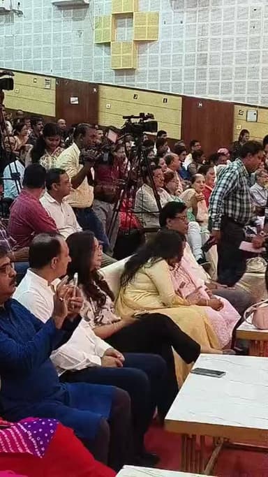 SHAM E Rafi program by Hum Nishad at Bhanja Bhawan today evening.