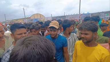 योगी आदित्यनाथ की रैली कुछ अलग से बनाए गए वीडियो के दृश्य 🤣 #trendingreels #YogiAdityanath