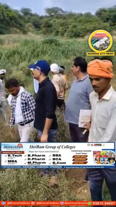 23 साल बाद मिला अपना हक! मुरैना में 41 बीघा भूमि से हटा अवैध कब्जा, गरीबों को मिला जमीन का अधिकार
#मुरैना #morena
