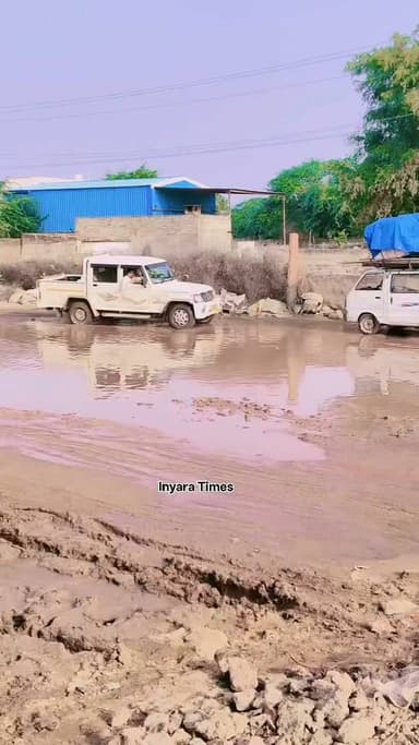 तेहनदेसर में स्थिति भयानक, स्टेट हाईवे पर जलभराव के स्थायी समाधान के लिए कोई नहीं आ रहा आगे?