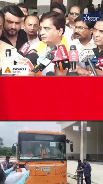 100 भगव्या AC बसेस चे कोल्हापुरात आगमन; काँग्रेसवर पलटवार #taaranews