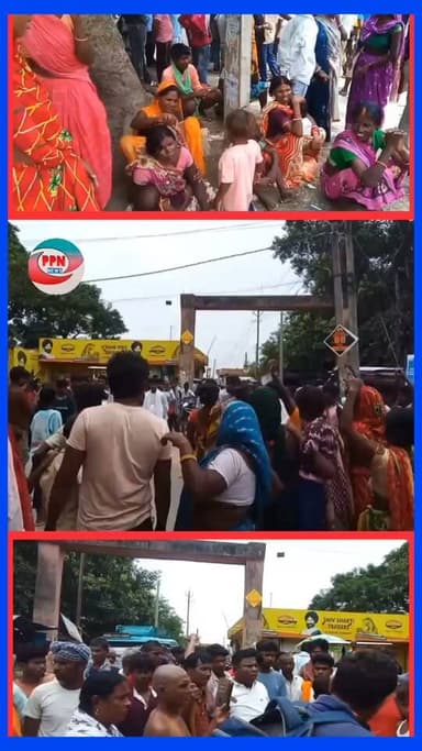 नारदीगंज थाना क्षेत्र में पुलिस की मार से एक युवक की मौत को लेकर परिजनों ने हाई वोल्टेज ड्रामा (विरोध प्रदर्शन) कर सड़क को किया जाम। आरोप को नारदीगंज प्रशासन ने बताया बेबुनियाद। #Nardiganj Bihar Police