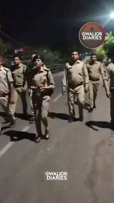 ग्वालियर में बदमाशों पर पुलिस का सर्जिकल स्ट्राइक, 249 गिरफ्तार, अपराधियों की नींद उड़ी...