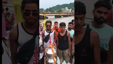 121 liter kavade lekar jaenge yah bole #viral #explore #haridwar