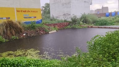 भरतपुर: उमस भरी गर्मी के बाद झमाझम बारिश, किसानों के चेहरे खिले - आवागमन प्रभावित