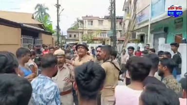 💢শিলচরের ঘনিয়ালা এলাকায় একটি বাড়িতে গোহত্যা কে কেন্দ্র করে উত্তেজনা, অভিযুক্ত ২ ব্যক্তিকে আটক করে পুলিশকে সমঝে দিল বজরং দলের সদস্যরা💢