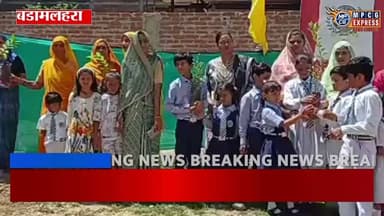 बड़ामलहरा में पर्यावरण संरक्षण की अनूठी पहल, एम.एस. कॉन्वेंट स्कूल में लगा पौधों का मेला