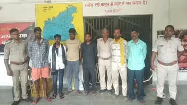 कैमूर
दुर्गावती पुलिस ने दुर्गावती थाना अंतर्गत से शराब सेवन के मामले में 6लोगों को किया गिरफ्तार