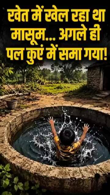 खेत में खेल रहा था मासूम... अगले ही पल कुएं में समा गया!