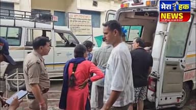 सेना के वाहन से टकराई स्कूटी, दो युवक घायल