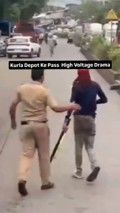 Kurla Depot Ke Paas Bus Staff Ka Aarop