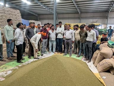 • कलेक्टर के निर्देश पर मूंग उपार्जन केंद्रों, मंडी एवं वेयरहाउस का अधिकारी कर रहे निरीक्षण
• 60 प्रतिशत मूंग खरीदी के नवीन दिशा-निर्देशों का पालन सुनिश्चित करने के कलेक्टर ने दिए निर्देश
कलेक्टर श्री बालागुरु के. के निर्देशानुसार जिले में मूंग उपार्जन व्यवस्था की सतत मॉनिटरिंग की जा रही है। इसी क्रम में एसडीएम, तहसीलदार तथा संबंधित विभागों के अधिकारियों द्वारा विभिन्न मूंग उपार्जन केंद्रों का निरीक्षण कर व्यवस्थाओं का जायजा लिया जा रहा है। निरीक्षण के दौरान उपार्जन केंद्रों पर तौल व्यवस्था, स्लॉट बुकिंग, किसानों के लिए उपलब्ध मूलभूत सुविधाओं तथा उपार्जन कार्य की प्रगति का परीक्षण कर आवश्यक निर्देश दिए जा रहे हैं।
अधिकारियों द्वारा कृषि उपज मंडियों, व्यापारियों के प्रतिष्ठानों एवं वेयरहाउस का भी सघन निरीक्षण किया जा रहा है। इस दौरान मूंग के स्टॉक का सत्यापन, अभिलेखों की जांच तथा भंडारण व्यवस्था का परीक्षण किया जा रहा है, ताकि उपार्जन प्रक्रिया पूर्णतः पारदर्शी एवं शासन के दिशा-निर्देशों के अनुरूप संचालित हो तथा किसी भी प्रकार की अनियमितता पर प्रभावी कार्रवाई सुनिश्चित की जा सके।
कलेक्टर श्री बालागुरु के. ने अधिकारियों को निर्देश दिए हैं कि शासन द्वारा जारी नवीन दिशा-निर्देशों के अनुसार किसानों से 60 प्रतिशत मूंग की खरीदी सुनिश्चित की जाए। उन्होंने कहा कि सभी उपार्जन केंद्रों पर नवीन दिशा-निर्देशों का कड़ाई से पालन कराया जाए तथा पात्र किसानों को बिना किसी असुविधा के उपार्जन का लाभ मिले। उन्होंने नियमित निरीक्षण, प्रभावी मॉनिटरिंग तथा किसी भी प्रकार की अनियमितता पाए जाने पर तत्काल नियमानुसार कार्रवाई करने के भी निर्देश दिए हैं।
#JansamparkMP #CMMadhyaPradesh #MadhyaPradesh #sehore