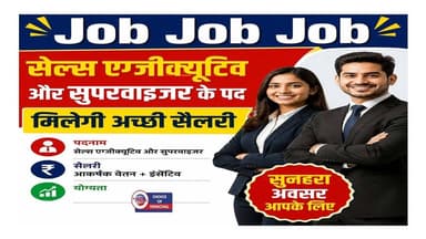शिमला में जॉब, सेल्स एग्जीक्यूटिव और सुपरवाइजर के पद, मिलेगी अच्छी सैलरी | Himachal |
