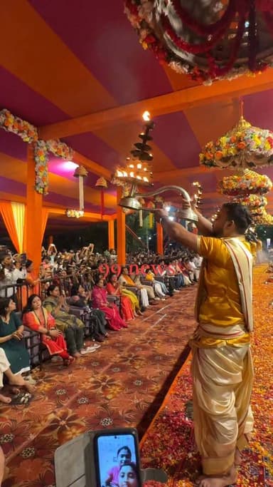 राजेंद्र सरोवर में दिखा आस्था का सैलाब, महाशिव आरती में शामिल होने पहुंचे धनबादवासी।
