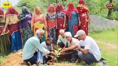#khetri ककराय में पौधारोपण कर मनाया युवा जिलाध्यक्ष देवदत्त जांगिड़ का जन्मदिन