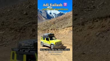 Adi Kailash Self Drive Expeditions Batches Vix Expeditions #shorts