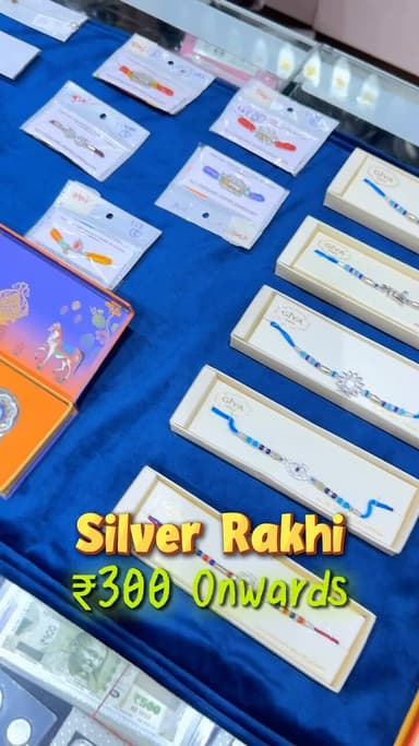 🎀 Is baar Dhanbad me Raksha Bandhan aur Janmashtami ko banaiye aur bhi Special! ✨
Shree Maa Silver lekar aa chuka hai 2026 ka pehla Silver Rakhi Collection aur Janmashtami Special Laddu Gopal Collection – ek se badhkar ek exclusive designs ke saath. 💙
✨ Offers: • Silver Rakhi sirf ₹300 se shuru • Silver Rakhi par Flat 10% OFF • Rakhi Gift Items ke Making Charges par 5% OFF
🏆 Dhanbad ka trusted MMTC Authorized Pan Dealer, jahan quality aur purity ka poora bharosa milega.
🎁 Yahan Rakhi ke saath gifting items ka bhi shandaar collection hai, sirf ₹200 se shuru: 💍 Ladies & Gents Jewellery Gifts
🎀 Kids ke liye har occasion ke special gift items
🦚 Janmashtami Special Laddu Gopal Collection
💒 Wedding Collection
📽️ Aur ek Exclusive Video Display Gift Box, jisme aap apni pasand ka photo ya video chala kar apno ko ek yaadgaar surprise de sakte hain.
❤️ Is Raksha Bandhan sirf rasam hi nahi, thoda impression bhi jamaaiye!
📍 Visit: Shree Maa Silver, Near ABC Mall, Apna Ghar, Dhanbad.
☎️7644870777
#dhanbad #jharkhand #silverrakhi #reelsinstagram #jewellerygift