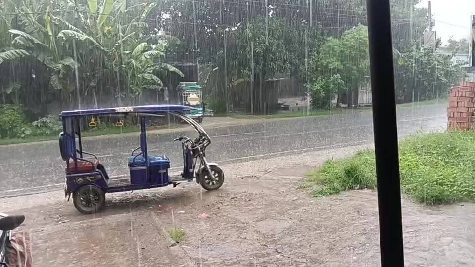 हाजीपुर में हुई झमाझम बारिश,गर्मी से मिली लोगों को राहत...।
#hajipur