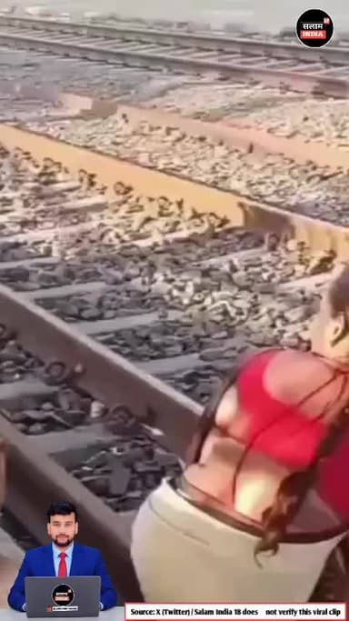 ट्रेन के पटरी से मां को बचाया मासूम बच्चा #short #trainnews #salamindia18 #viralnews #breakingnews