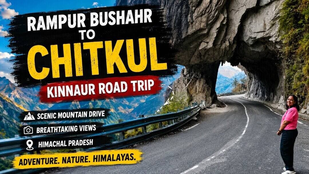 Rampur bushahr to chitkul kinnaur road trip l most dangerous road of india l adventurous road ,calm
