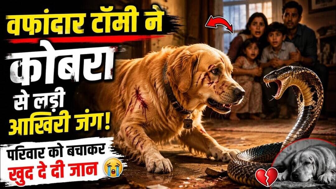 बलिया: मालिक की जान बचाने के लिए कोबरा से भिड़ गया वफादार टॉमी, वीडियो बनाने के चक्कर में चली गई जान