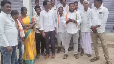 అసిఫాబాద్: ఎవరి ప్రోత్సాహంతో కాదు.. న్యాయం కోసం వెళ్లాం: వాంకిడి సీనియర్ కాంగ్రెస్ నాయకులు
