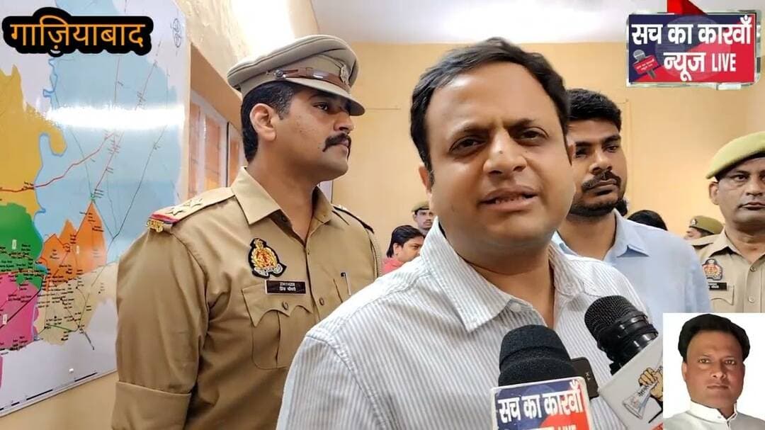 मेरठ रोड तिराहे पर इंटीग्रेटेड कंट्रोल रूम का औपचारिक शुभारंभ#news#ghaziabad#