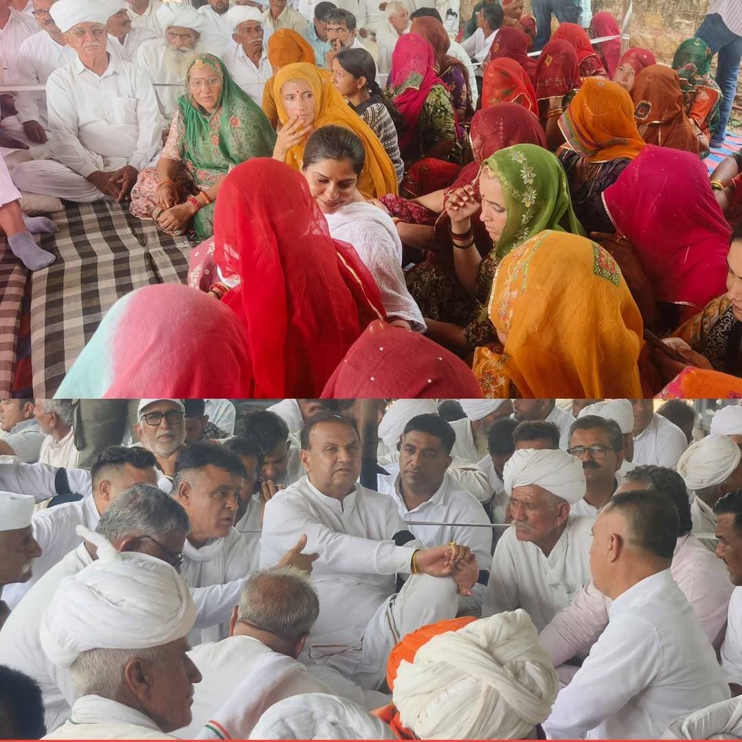 भंवरी देवी विश्नोई को न्याय दिलाने 13 दिनों से धरना जारी