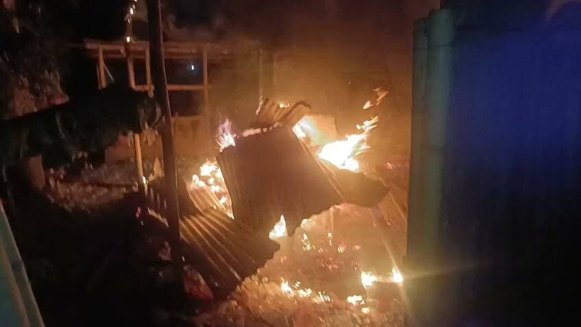 লাহৰীঘাট হস্পিতাল কলনিত ভয়ংকৰ অগ্নিকাণ্ড।