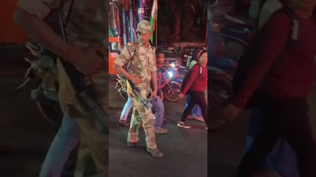 आंसू गैस के धुएं में छात्र आंदोलन! #viral #viralvideo #jssc #jpsc #ranchi #jharkhand #gas