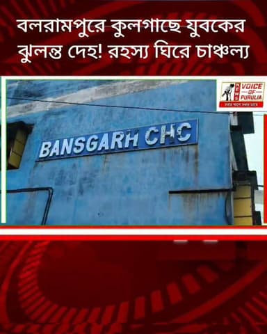 বলরামপুরে কুলগাছে যুবকের ঝুলন্ত দেহ! রহস্য ঘিরে চাঞ্চল্য