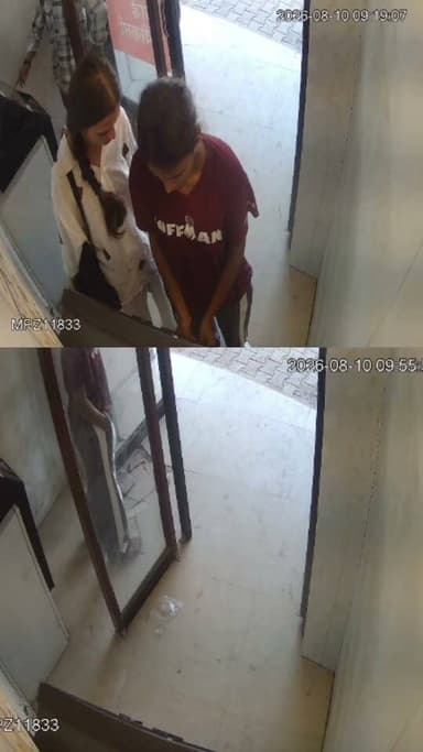 ये सीसीटीवी वीडियो आप को हैरान कर देगा#शातिर लड़कियों का कारनामा