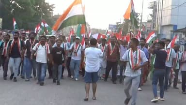 লংকা পৌৰ সভাৰ পৰা হৰ ঘৰ তিৰংগা ৰেলী যাত্ৰা