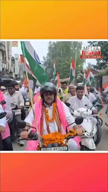 तिरंगा यात्रा में देश भक्ति के गीतों से गूँजा सोनीपत! #nikhilmadan #snpnews #bjpnews