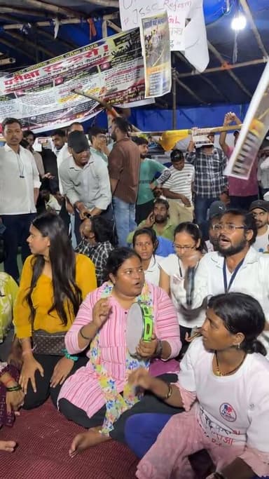 Jharkhand protest 🪧
#StudentProtest #RanchiProtest #Jharkhand #StudentPower #StudentsVoice #StudentRights #Education #EducationSystem #StudentUnity #YouthPower #GenZProtest #GenZ #Ranchi #JharkhandNews #RanchiNews #Protest #Andolan #StudentsMovement #JusticeForStudents #EducationForAll #NoMoreInjustice #VoiceOfStudents #YouthVoice #StudentDemand #JharkhandStudents #RanchiStudents #BreakingNews #LatestNews #NewsUpdate #AnkitAnand #NewsExpress