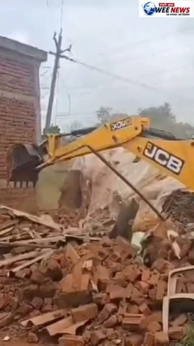 सिहोरा के मिडासन में 300 वर्गफुट जमीन अतिक्रमणमुक्त, तहसीलदार के आदेश पर राजस्व और पुलिस टीम ने की कार्रवाई