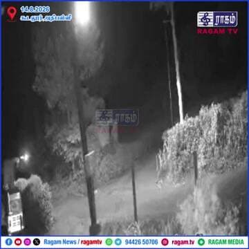 கூடலூர் : குடியிருப்பு பகுதியில் உலா வந்த காட்டு யானை... குடியிருப்பு வாசிகள் அச்சம்| #RAGAMNEWS