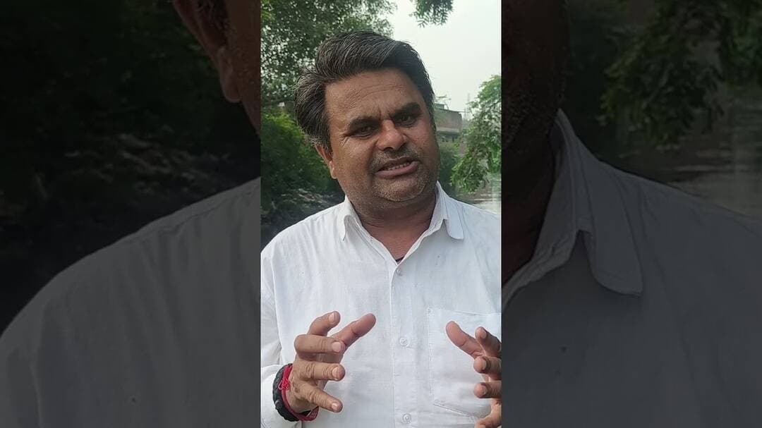 #पहाड़ी इलाकों में हुई बारिशका असर मथुरा में देखनेको मिला वृंदावन की कॉलोनियों में घुसा बाढ़ का पानी@