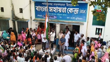 প্রধান মহাবুল ইসলামের উদ্যোগে স্বাধীনতা দিবসের পতাকা উত্তোলন সাদিখার দিয়ারের