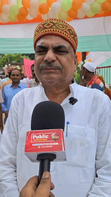 पूसा,पूर्व जिला पार्षद संजय सिंह समस्त देशवासियों को स्वतंत्रता दिवस की दी शुभकामनाएं #samastipur #bihar #viral #trendingreels #trendingnow