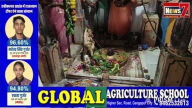 #live हिंडौन सिटी के महादेव मंदिर में हुआ सहस्त्र घट का आयोजन #hindauncity #news7rajasthan #mahadev