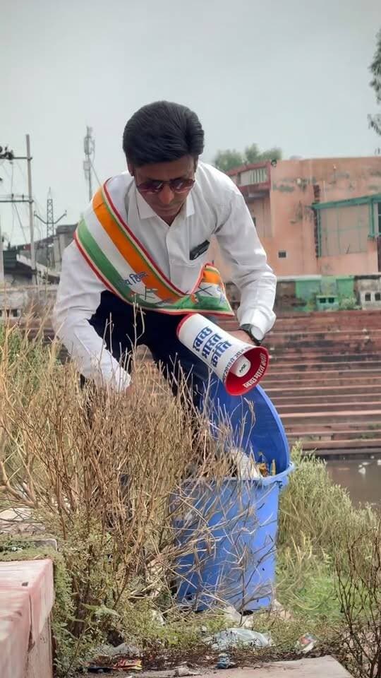 स्वच्छता एक संकल्प लेकर हम पहुचे राजस्थान के डीग जिले के एक विद्यालय में जहाँ की छात्रो से स्वच्छता पर चर्चा 🙏💕