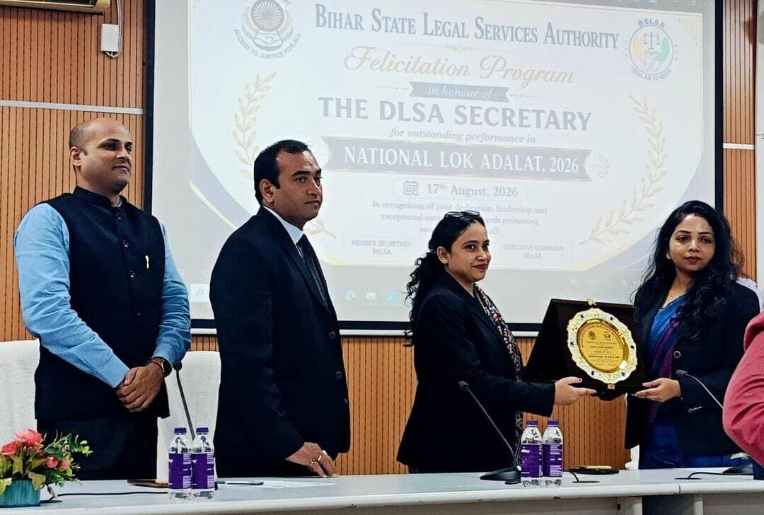 <nis:link nis:type=tag nis:id=राष्टीय nis:value=राष्टीय nis:enabled=true nis:link/> लोक अदालत में बांका का शानदार प्रदर्शन, उत्कृष्ट प्रदर्शन पर डालसा सचिव सपना रानी को किया गया सम्मानित
<nis:link nis:type=tag nis:id=followmeonfacebook nis:value=followmeonfacebook nis:enabled=true nis:link/> <nis:link nis:type=tag nis:id=highlightseveryonefollowers nis:value=highlightseveryonefollowers nis:enabled=true nis:link/>