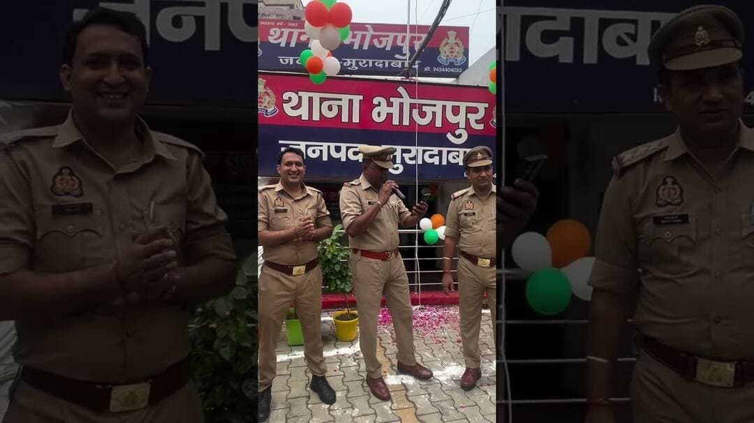 Moradabad Police Viral Video #moradabadnews #moradabadpolice #upnews #uppolice #viralvideo2026