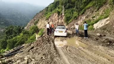 NH 003 के हालात खराब लोगों को रोजाना करना पड़ता है परेशानी का सामना एन एच आई की टीम आज कही गायब #himachalpradesh #NHI #