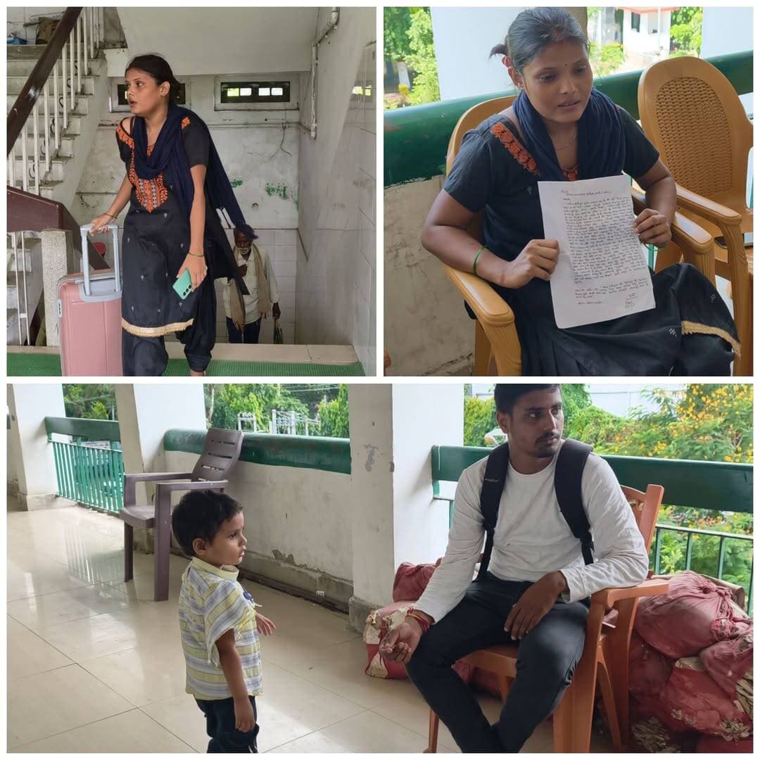 कटिहार में बच्ची को अपने पास रखने को लेकर पति और पत्नी के बीच हाई वोल्टेज ड्रामा, रोते बिलखते महिला पहुंची पुलिस अधीक्षक के पास, महिला की समस्या को सुनकर महिला थाना में मामला दर्ज करने का दिया निर्देश, प्रेम प्रसंग में 4 साल पूर्व दोनों ने की थी शादी, प्यार में खाई गई जिने मरने की कसम 4 साल में ही खत्म