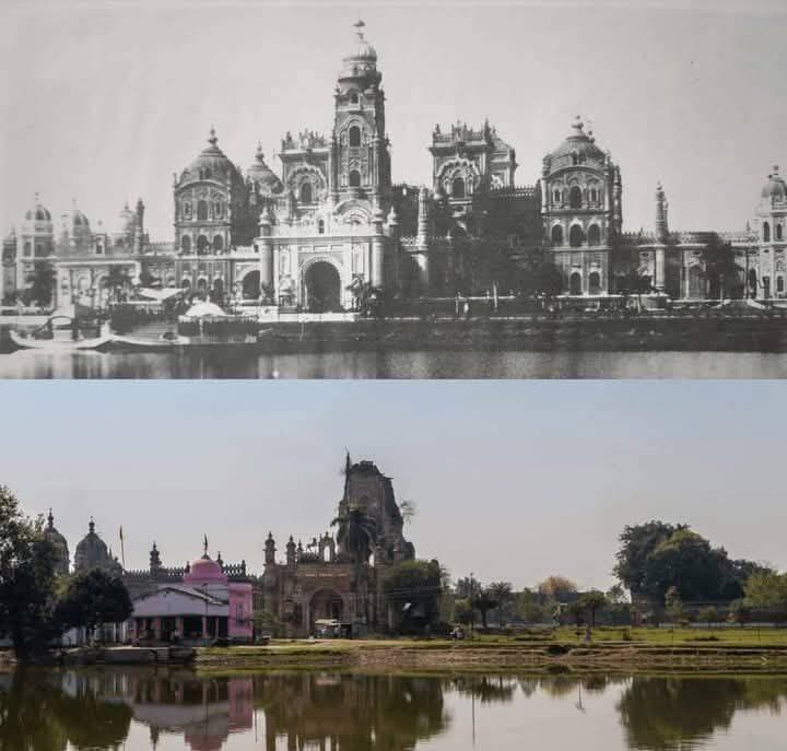 पुरानी यादें मिथिला का धरोहर दरभंगा महाराज का राजनगर का राजभवन जो पहले का महल